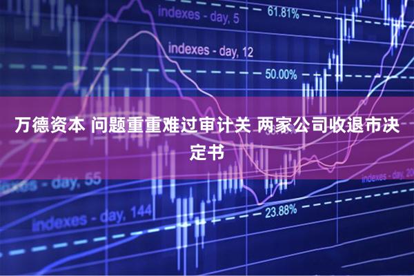 万德资本 问题重重难过审计关 两家公司收退市决定书