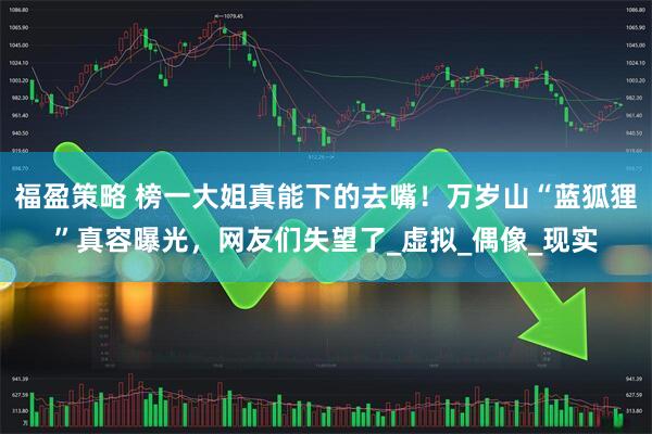 福盈策略 榜一大姐真能下的去嘴！万岁山“蓝狐狸”真容曝光，网友们失望了_虚拟_偶像_现实