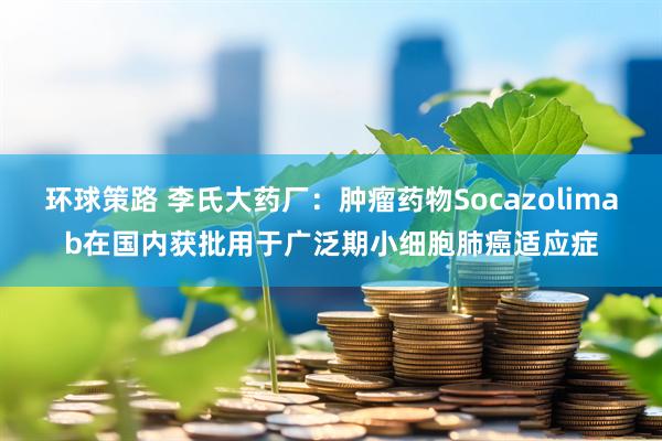 环球策路 李氏大药厂：肿瘤药物Socazolimab在国内获批用于广泛期小细胞肺癌适应症
