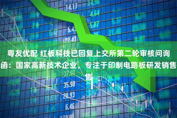 粤友优配 红板科技已回复上交所第二轮审核问询函:国家高新技术企业,专注于印制电路板研发销售