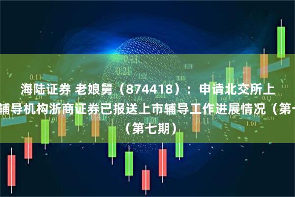 海陆证券 老娘舅（874418）：申请北交所上市，辅导机构浙商证券已报送上市辅导工作进展情况（第七期）