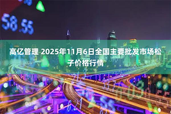 高亿管理 2025年11月6日全国主要批发市场松子价格行情